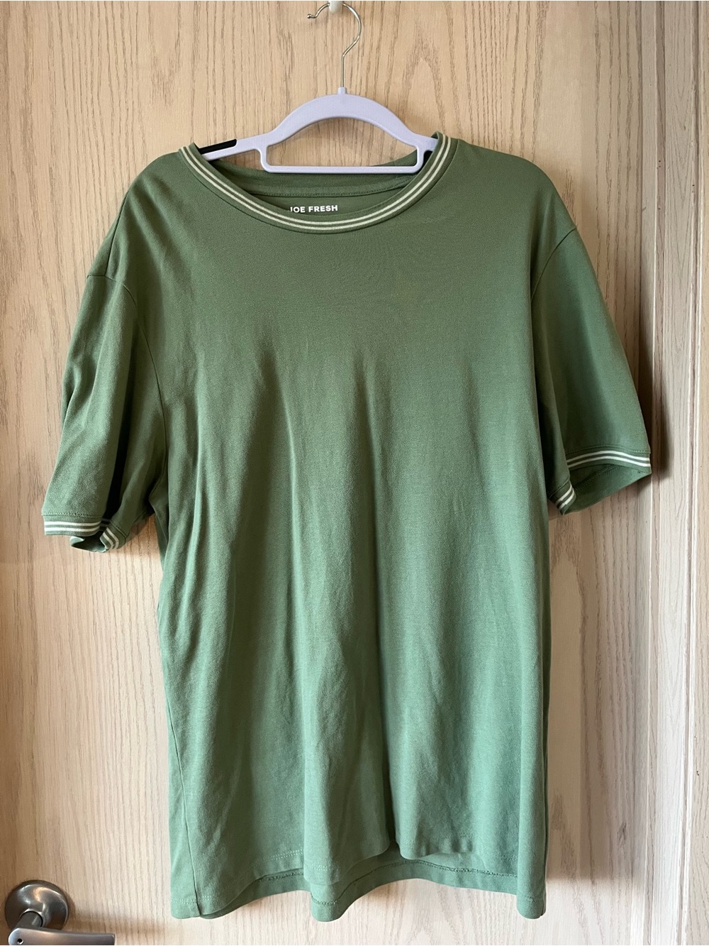 Joe Fresh Men’s Green Cotton T Shirt